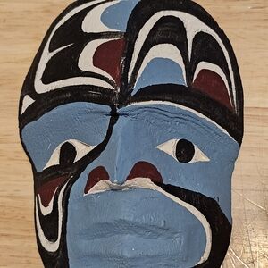 Cecil Dawson First Nations Carved Mask
